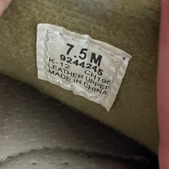 Sperry Topsider Leather Angelfish Boat Shoes Brown Animal Print‎ Size 7.5 Flats - Picture 8 of 10